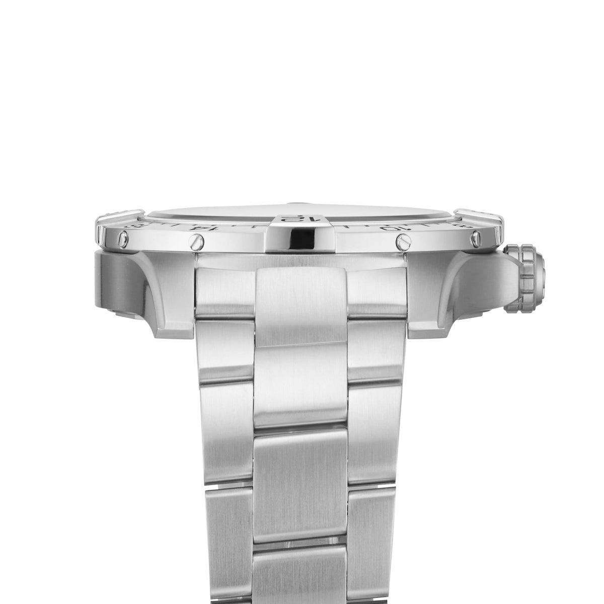 Breitling Avenger Automatic 42 – Schwarz / Edelstahl – Seitenansicht