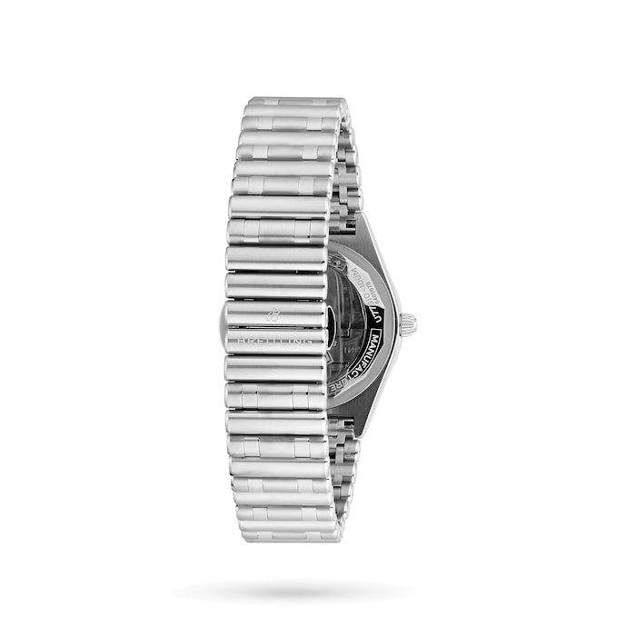 Breitling Chronomat 32 – Weiß / Edelstahl – Rückseite