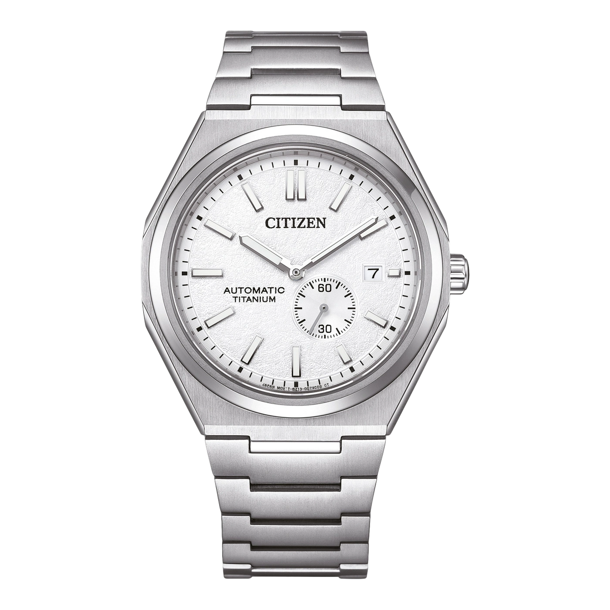 Citizen Zenshin Automatic NJ0180 – Super Titanium 40,5 mm – NJ0180-80A – Silberfarben / Weiß