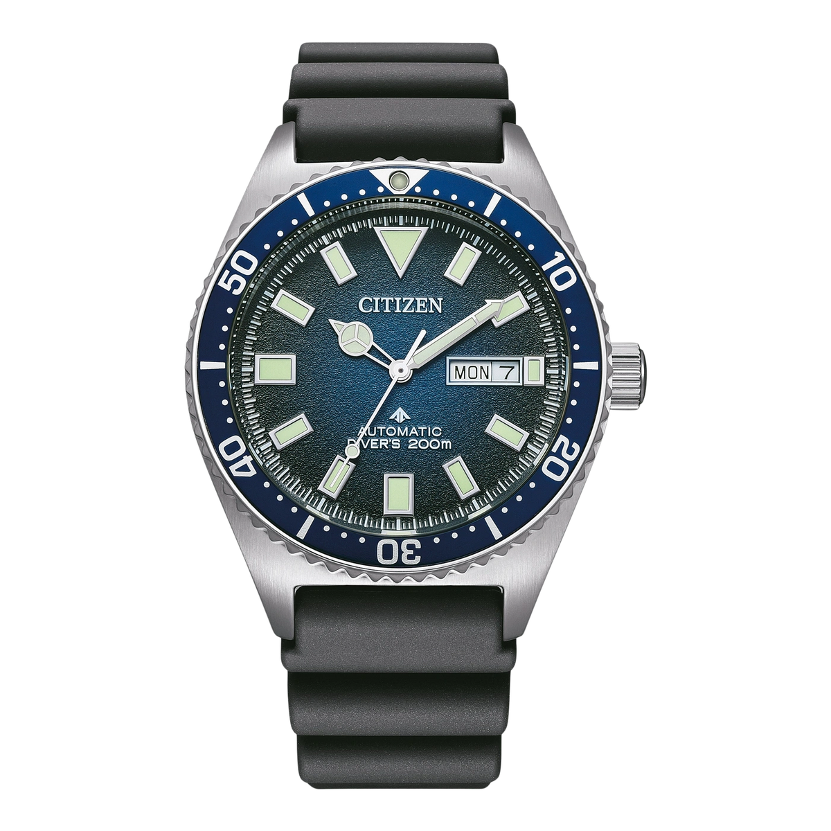 Citizen Promaster Mechanical Diver NY012 – Automatic 41 mm – NY0129-07LC – Blau / schwarzes Urethanband