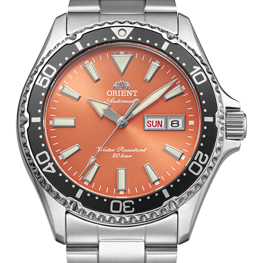 Orient Mako Kamasu RA-AA0826Y Orange