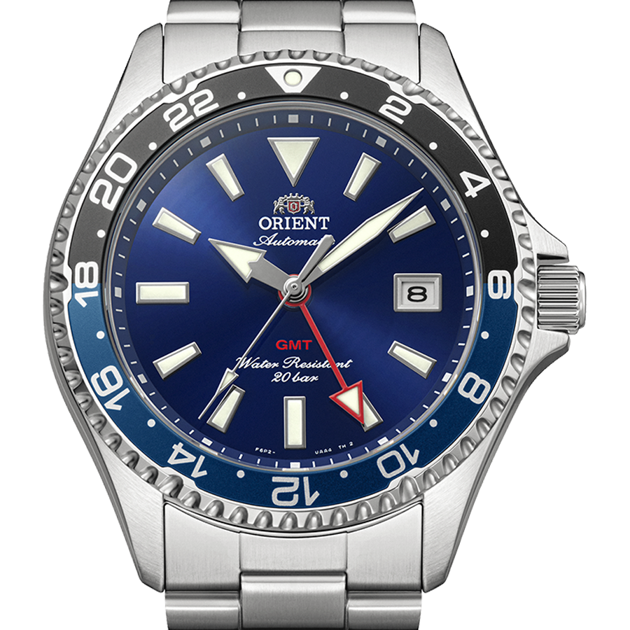 Orient Mako GMT RA-BC0003L Blau