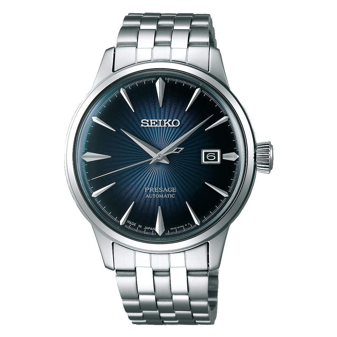 Seiko Presage Cocktail Time SRPB41J1 SRPB41J1 – Blau, Edelstahlband