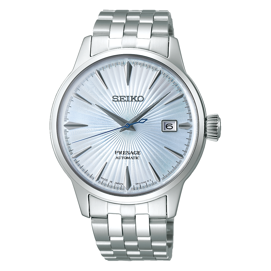 Seiko Presage Cocktail Time SRPE19J1 SRPE19J1 – Hellblau, Edelstahlband