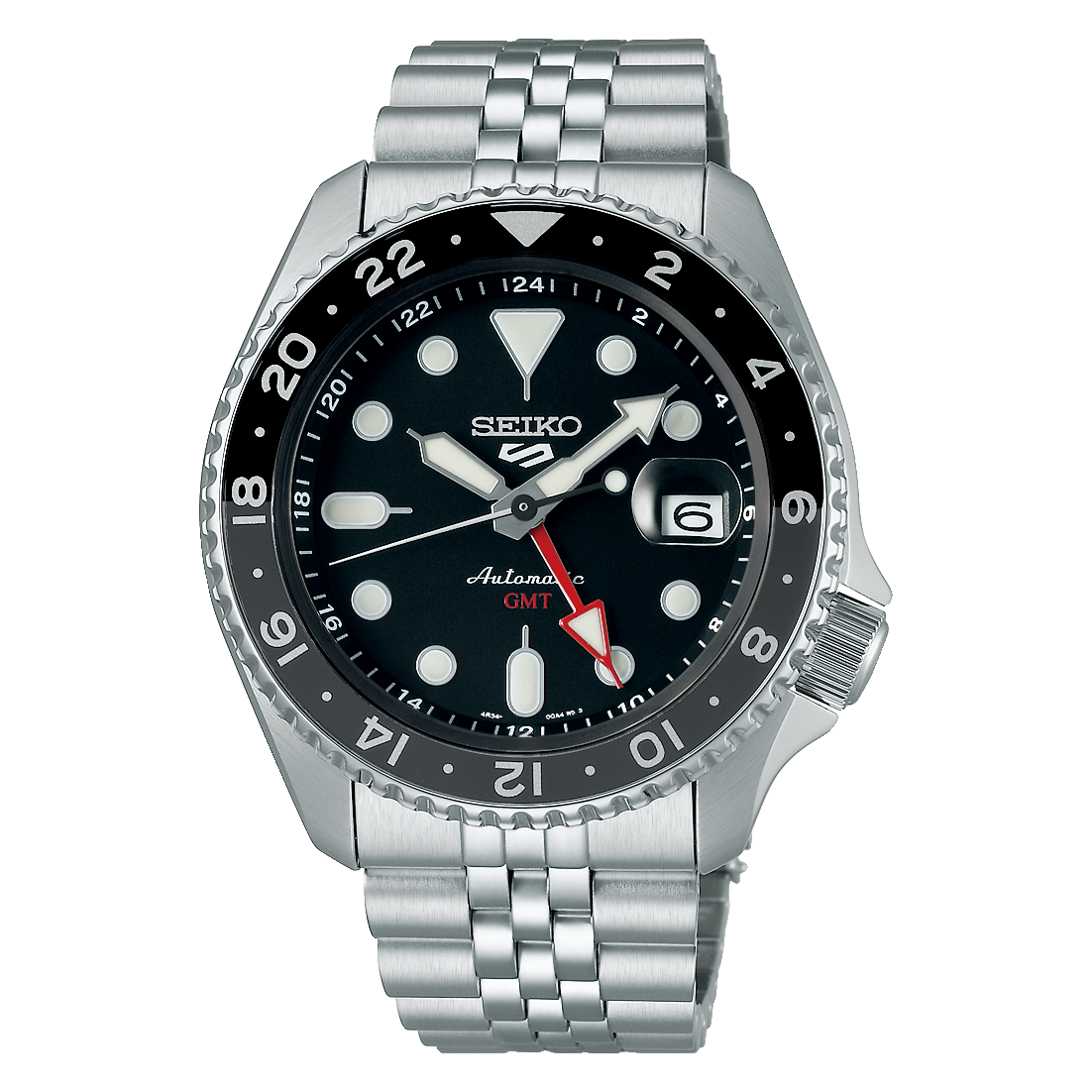 Seiko 5 Sports SKX GMT – 42,5 mm SSK001K1 – Schwarz