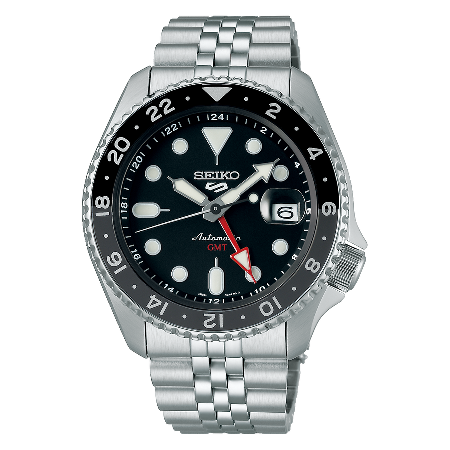 Seiko 5 Sports SKX GMT – 42,5 mm SSK001K1 – Schwarz