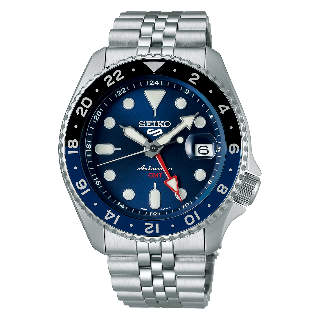 Seiko 5 Sports SKX GMT – 42,5 mm SSK003K1 – Blau