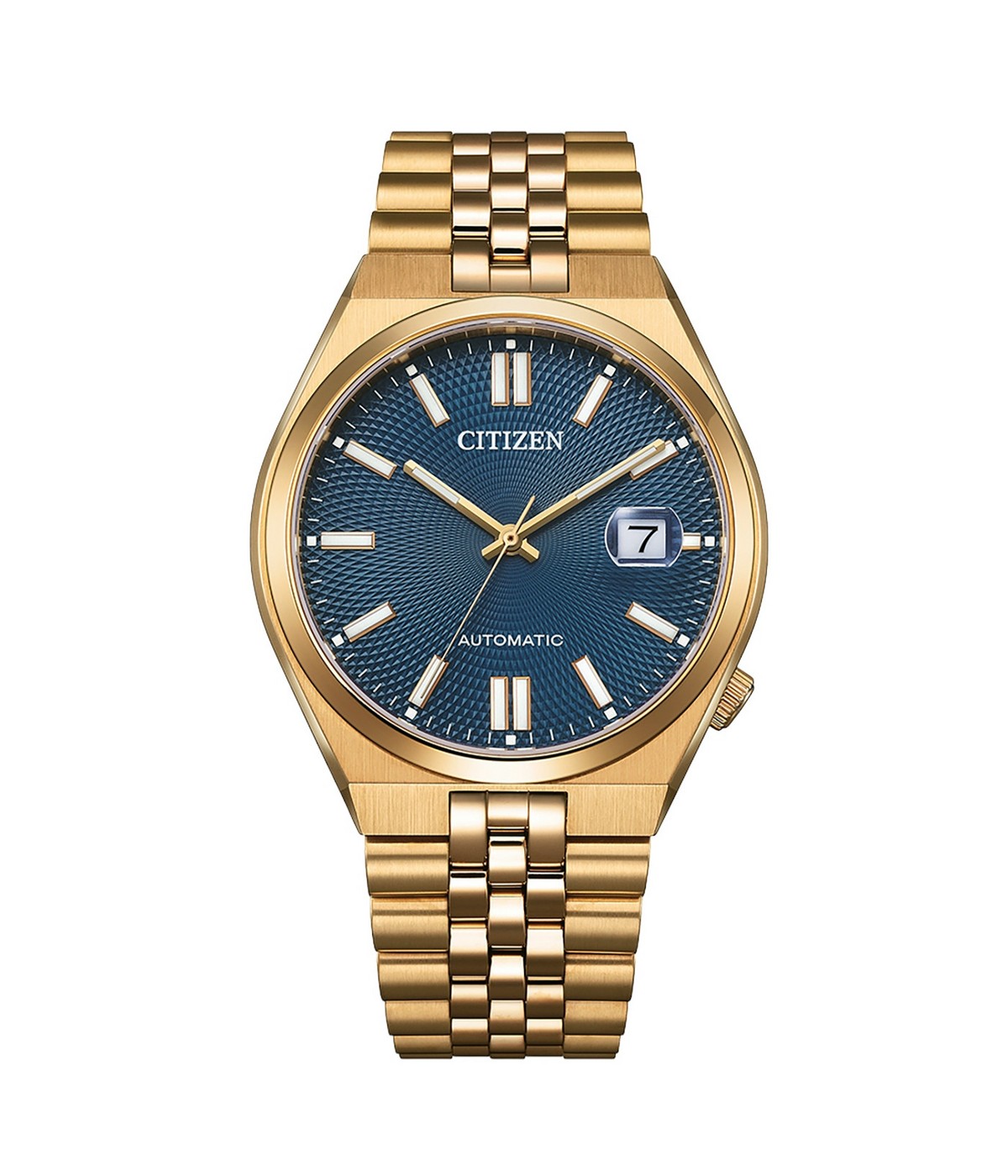 Citizen TSUYOSA NK0023-57L, roségoldfarben, blau