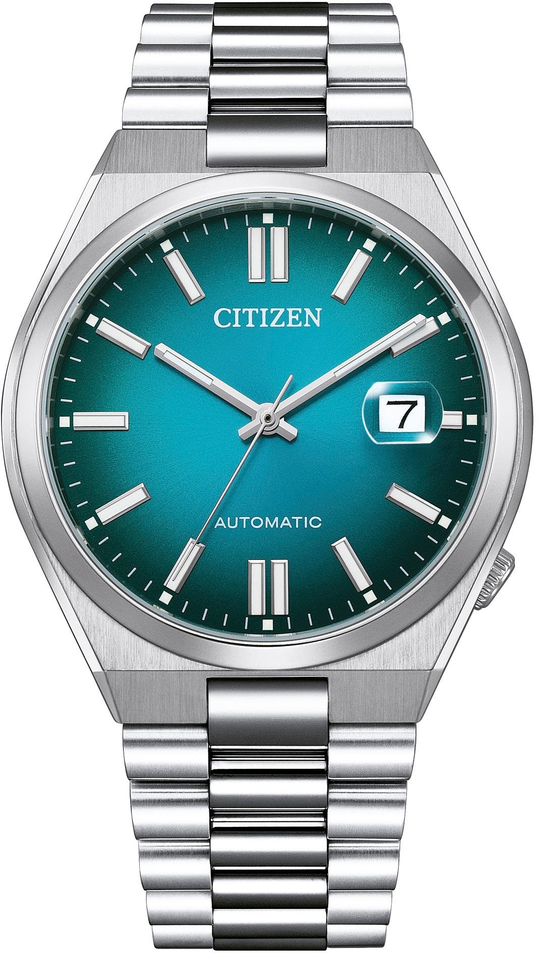 Citizen TSUYOSA NJ0151-88X, silberfarben-türkis