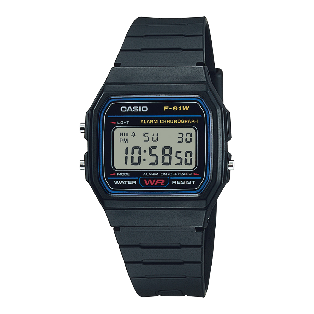 Casio F-91W-1 F-91W-1 – Schwarz