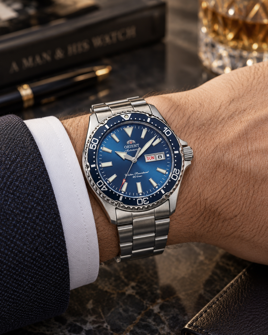 Orient Mako Kamasu – Seitenansicht