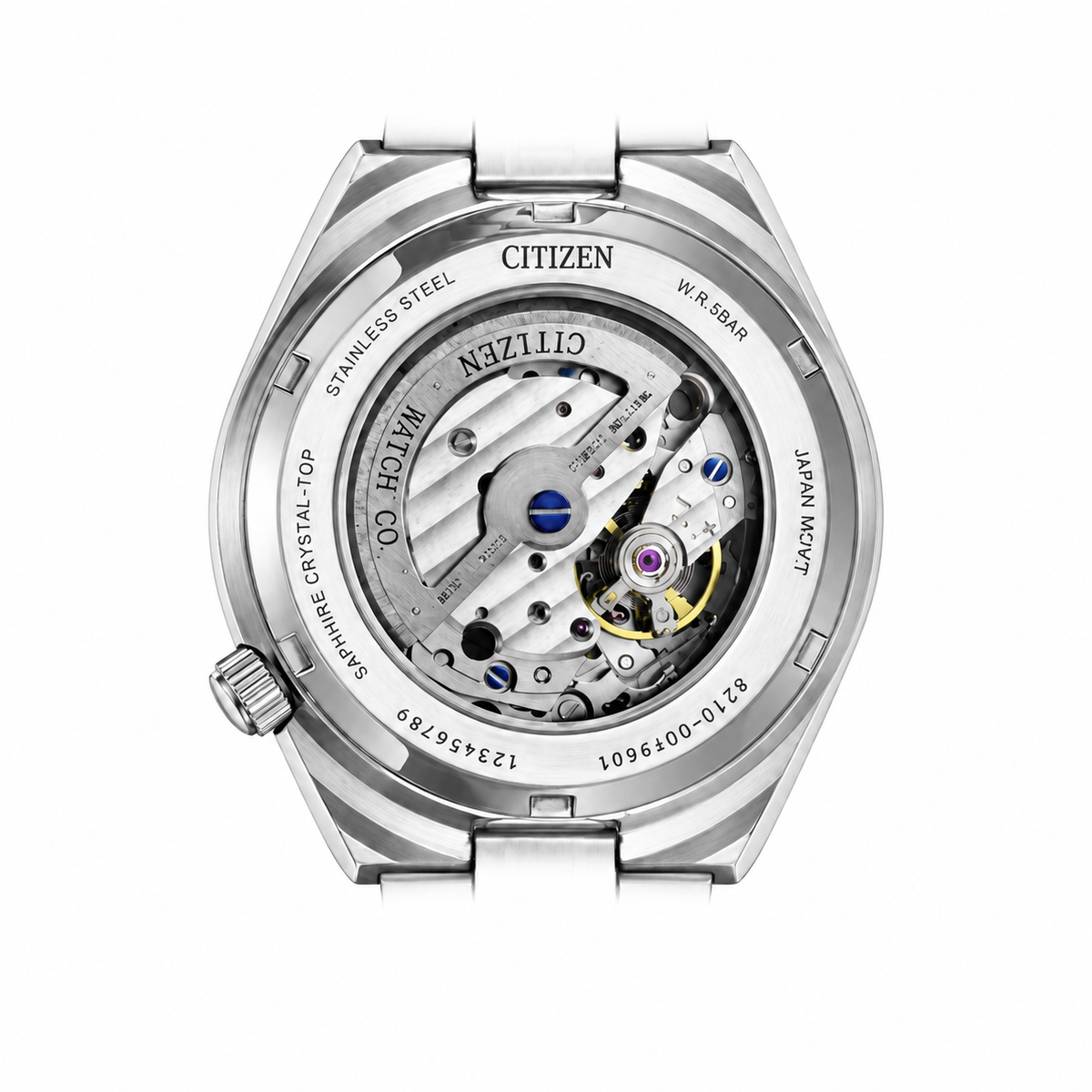 Citizen Automatikuhr TSUYOSA 40 mm – Rückseite