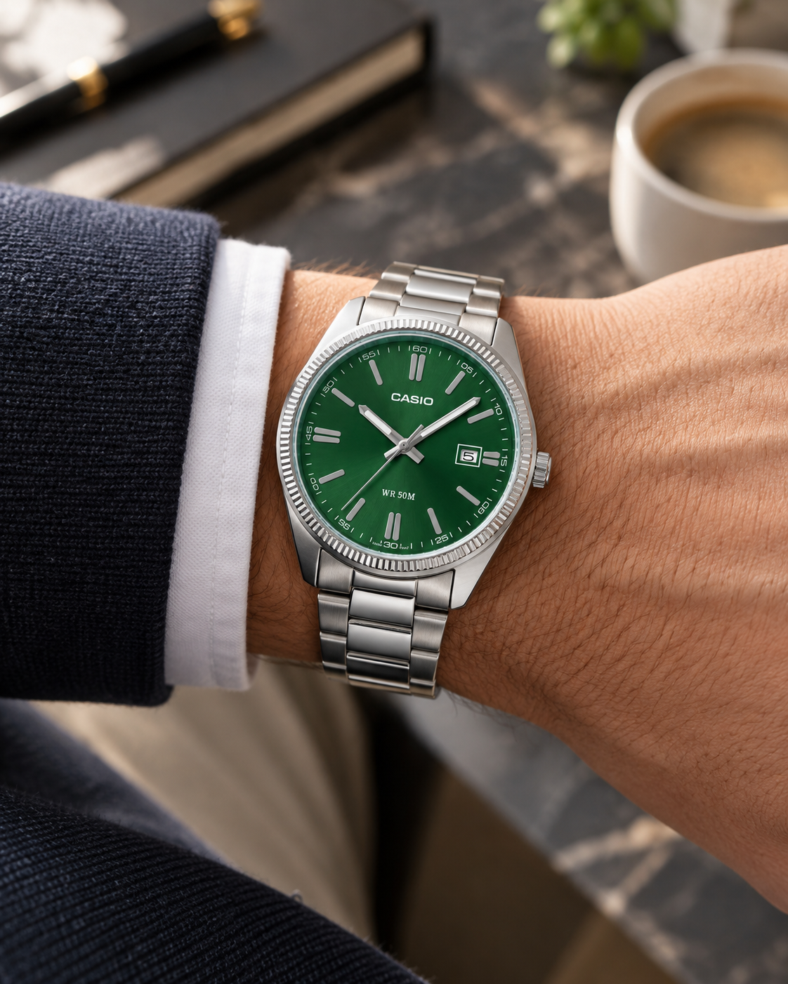 Casio Timeless Collection MTP-1302PD 38,5mm – Seitenansicht